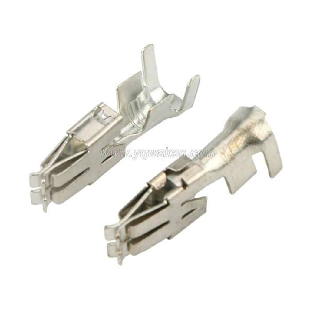 9-PIN Unsealed Hybrid Wire Automobile Connector 3.5mm 6.3mm Female Connectors Cable Socket Wiring Harness 185403-2