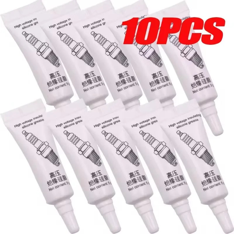 Spark Plug High-Voltage Silicone Grease – Ignition Coil Dielectric Compound, High & Low Temp