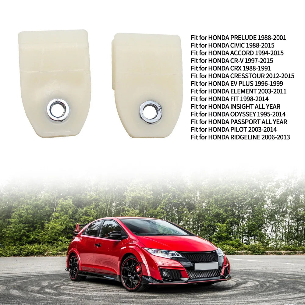 Car Door Glass Channel Sash Clips Plastic U26 Fit For Honda CIVIC ODYSSEY 1988-2015 Car Door Glass Clip Accessories