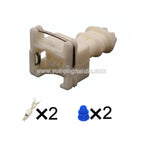 2-PIN Connector Waterproof 3.5mm Male Female Connectors Cable Plug Wiring Harness For Car 1-144545-0 282189-1