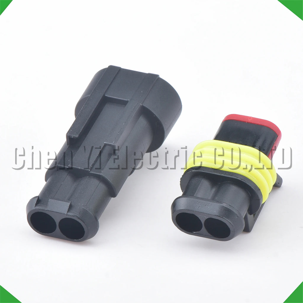 2-Pin Auto Connector Connector Female Super Waterproof Electrical Automotive Connector