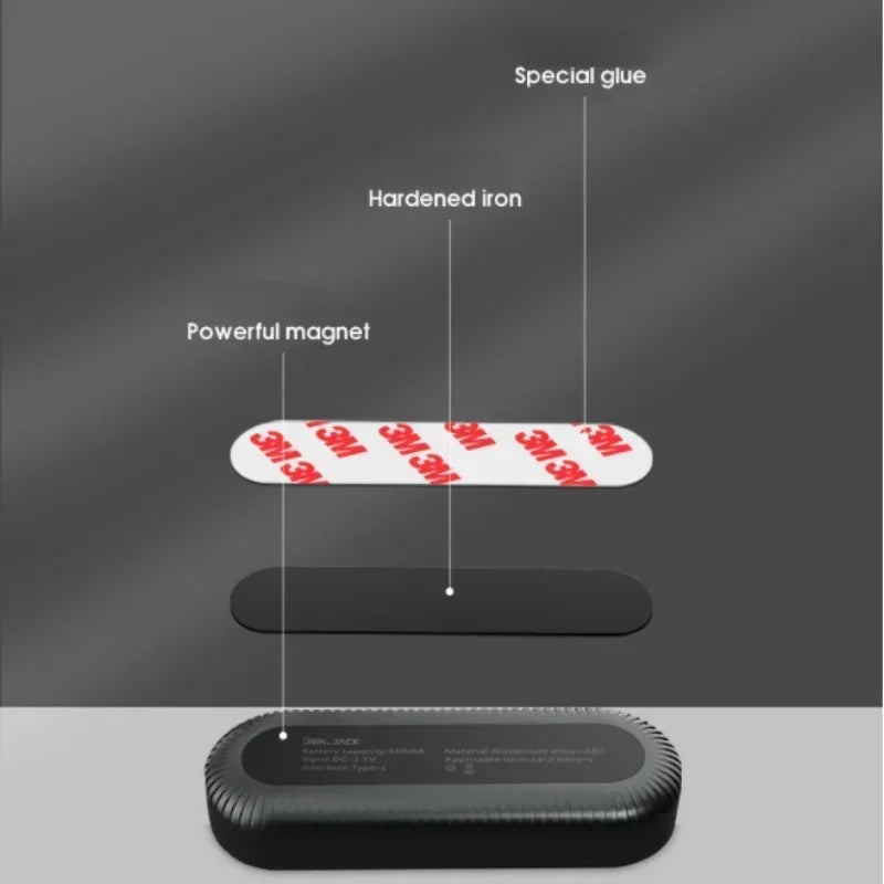 Car Reading Light Rechargeable Wireless Magnetic Atmosphere LED Car Styling Night Light Interior Ceiling Light Accessories Tools