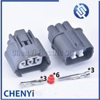 3 Pin Automotive Waterproof Connector HeadLight Leveling Device Plug 6189-0130 6181-0071 For Honda B-Series VSS Nissan Mazda