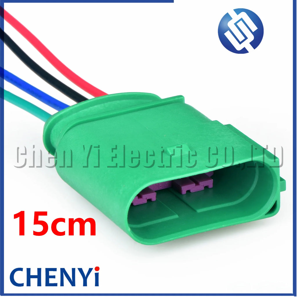 4 Pin Automotive waterproof connector 3D0973724F 3D0973824F Seat Harness plug 3D0 973 724F 3D0 973 824F
