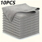 Microfiber Cleaning Cloth Soft Absorbent Wash Dishcloth Reusable Window Car Clean Towel Household Cleaning Rags Amagi
