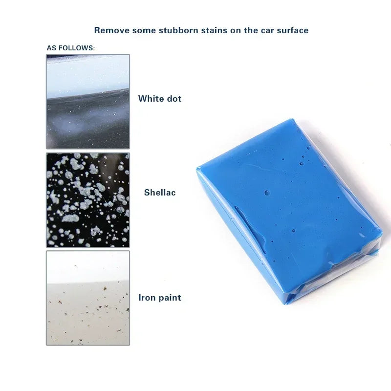Blue Car Detailing Cleaning Magic Clay Bar Auto Paint Maintenance Tools Premium Grade Material 100G 180G Car Washing Mud Amagi