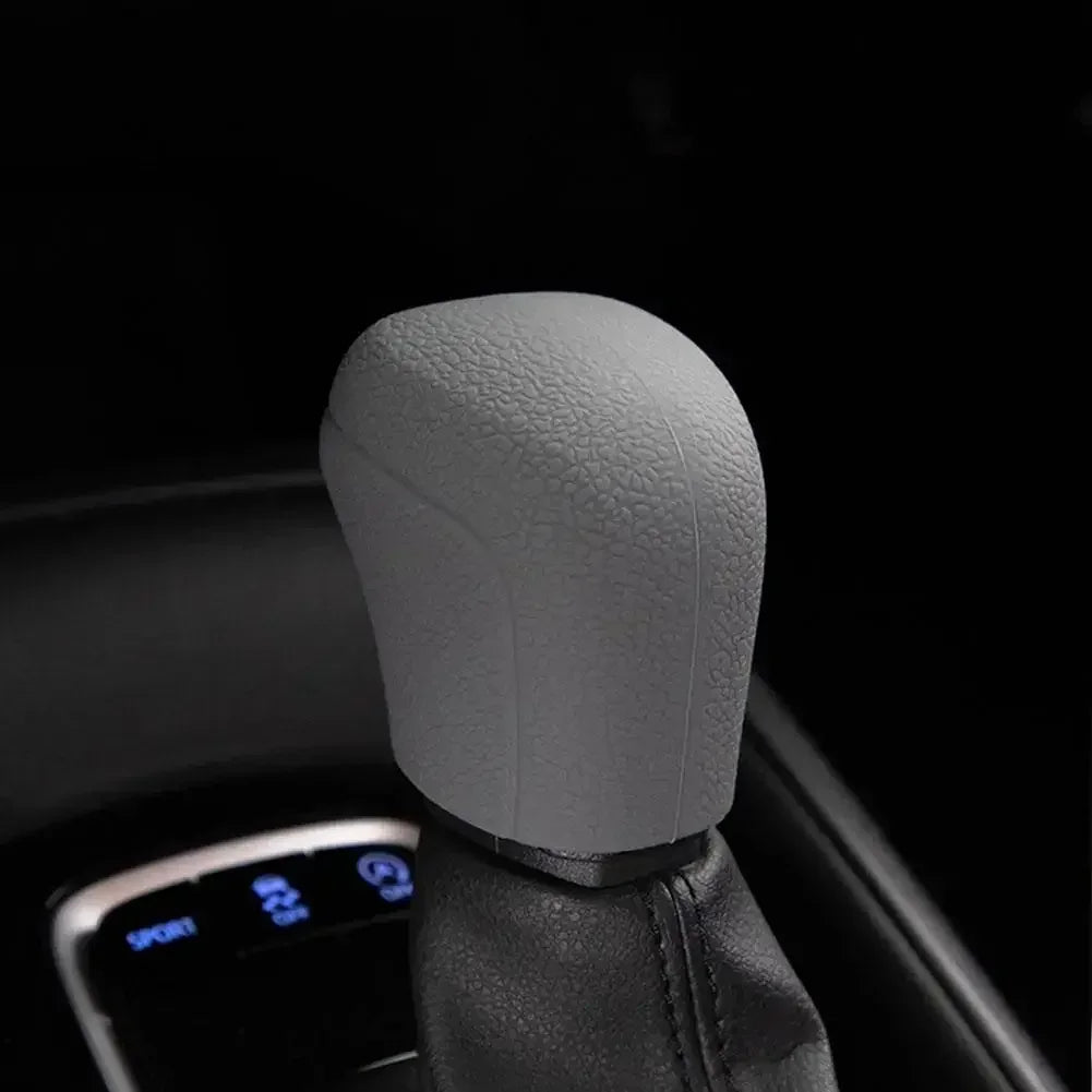 Car Silicone Automatic Gear Shift Knob Cover Antislip Shifter Knob Univeral Fit Shifter Handle For Toyota C-HR For Camry Amagi