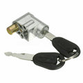 New Battery Safety Pack Box Lock W/2 Key Ignition Lock Metal For Motorcycle E-Bike Scooter Lgnition Switch Battery Safety Box