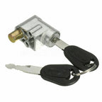 New Battery Safety Pack Box Lock W/2 Key Ignition Lock Metal For Motorcycle E-Bike Scooter Lgnition Switch Battery Safety Box