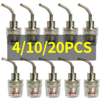 4/10/20PCS Clear Speaker Binding Posts with Banana Plug Sockets, Gold-Plated Copper Terminals for Amplifier, HiFi,Audio Speakers
