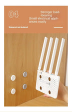 Magnet Remote Control Holder Magnetic Hooks Wall Mount Strong Invisible Holder Keys Fridge Sticker Storage Hooks Home Organizer