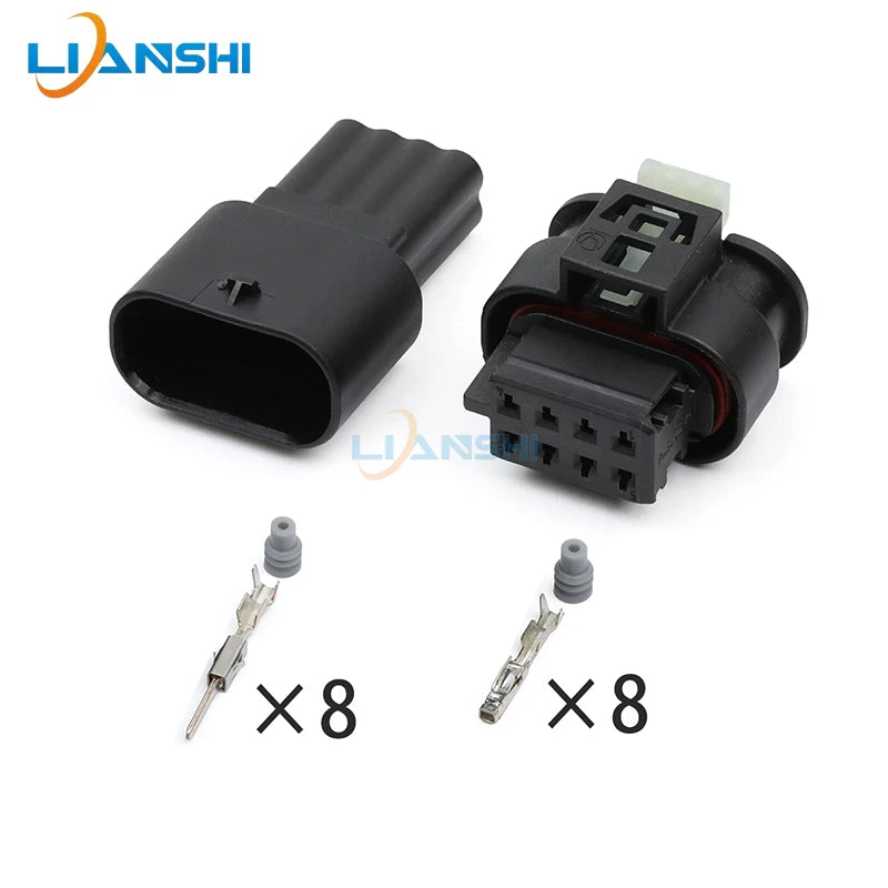 Suitable for the 8-hole plug connector of the reversing radar of Mercedes-Benz and BMW 805-031-541