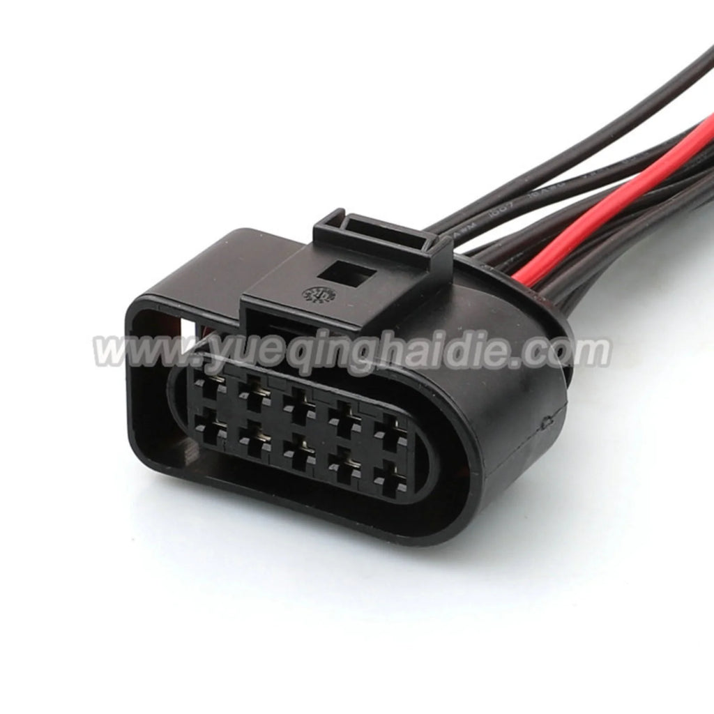 10 PIN 3.5mm Waterproof Connector Male Female Connector Wiring Harness Cable Socket 1J0973835 6R0973735