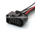 10 PIN 3.5mm Waterproof Connector Male Female Connector Wiring Harness Cable Socket 1J0973835 6R0973735