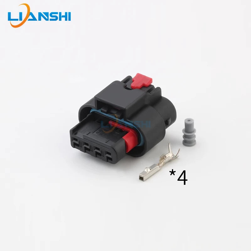 1-1456426-5 Suitable for car connector oxygen sensor plug-in 4-hole harness plug for Volkswagen Audi DJ7042B-1.2-21