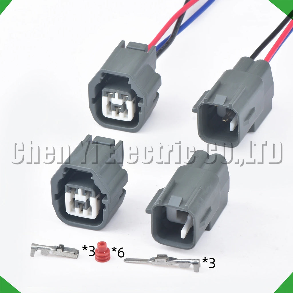 3-pin wire harness waterproof connector ignition wiper water spray motor harness ignition