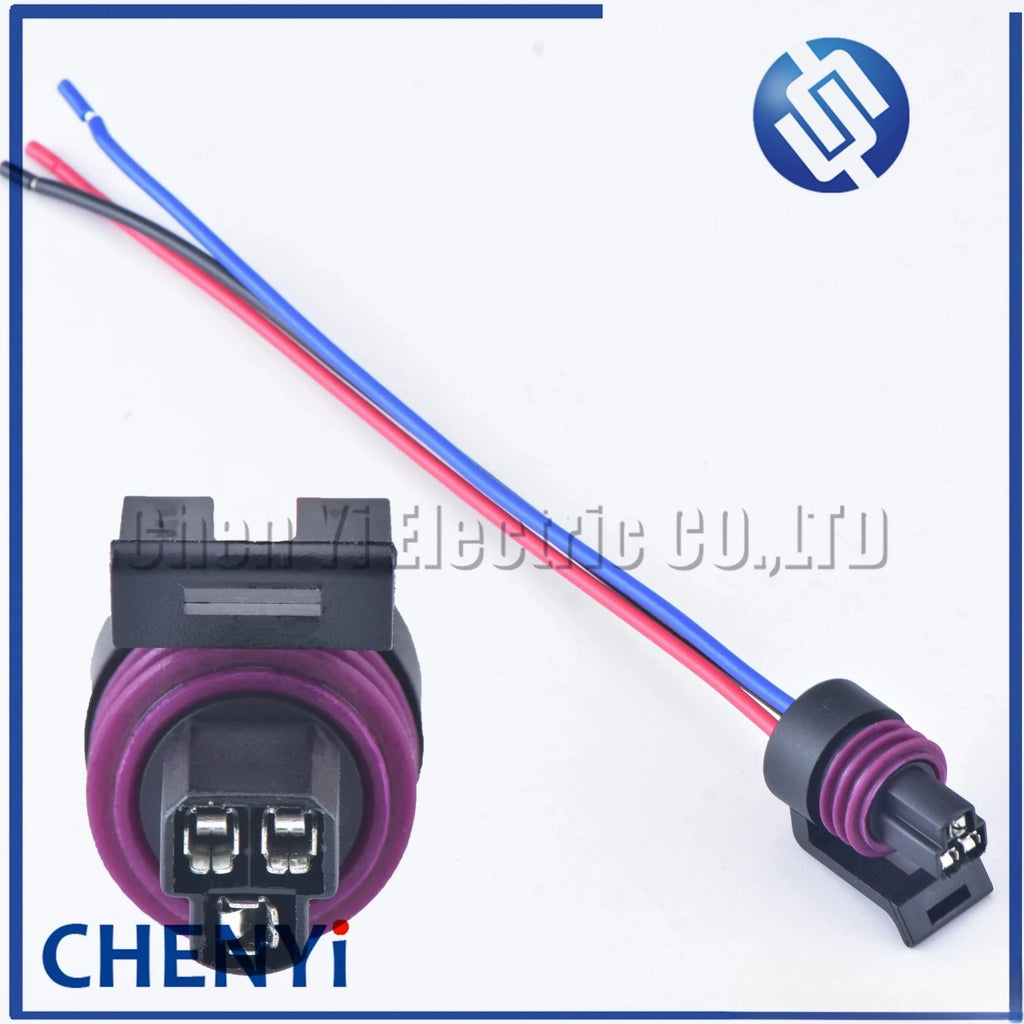 3 Pin waterproof automotive oil Fuel Pressure Sensor Connector For Throttle Position Sensor plug 12078090 efi series