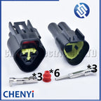 3 Pin Instrument connector Throttle Turn Grip Plug FW-C-3M-B FW-C-3F-B For Sur Ron Bee S X Motorcycle Keeway Cruiser Blackster