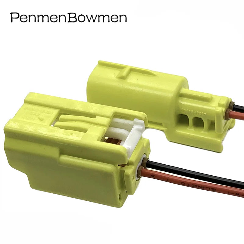 1 Set 2 Pin Car Impact Electrical Cable Connectors Female Wire Harness Plug 7C83-0651-70 90980-12698 7283-0651-70