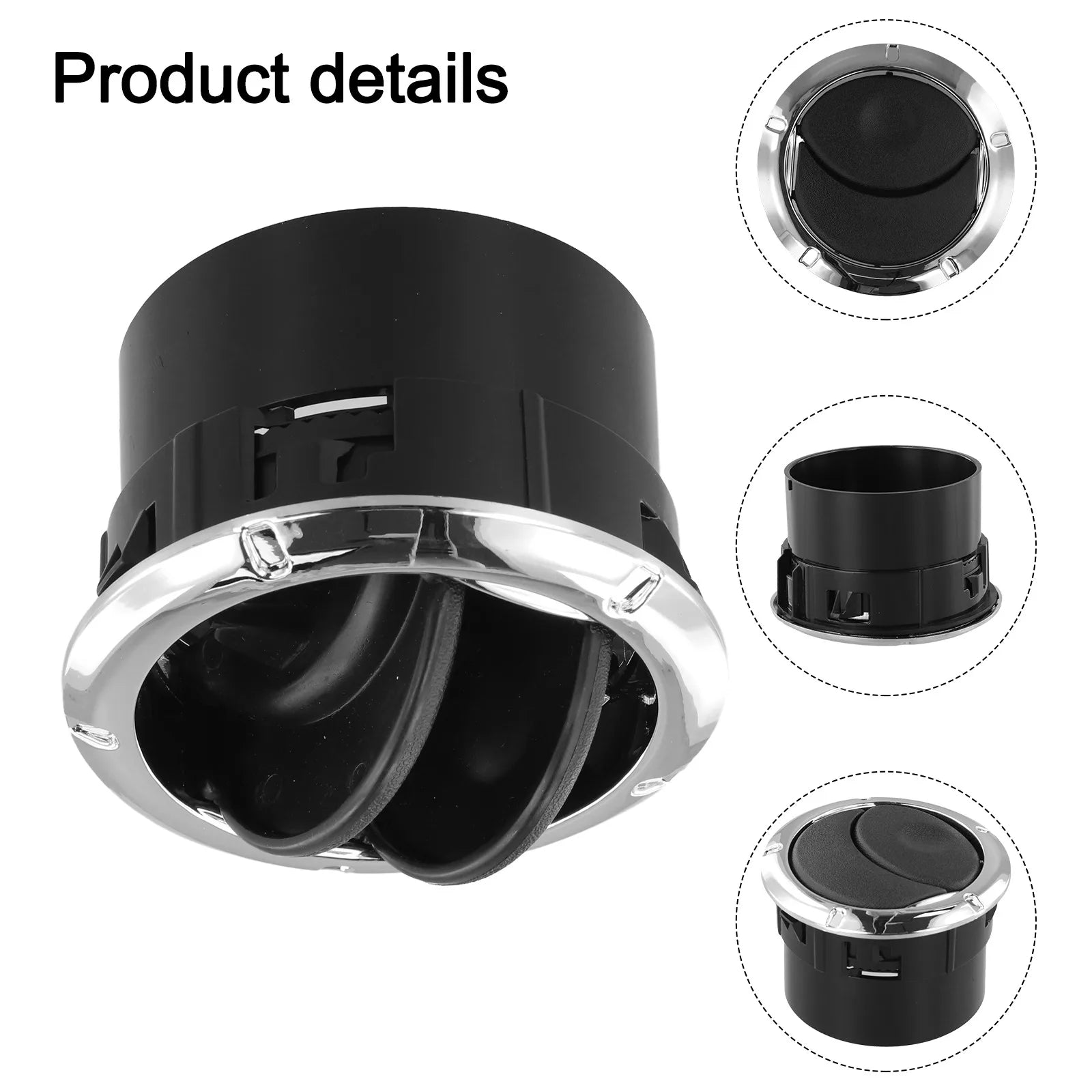 Air Vent  Cover Outlet Grille Dashboard  Air Vent With Chrome 8200212480 For  Renault For Dacia For Master  3 Car Accessorie