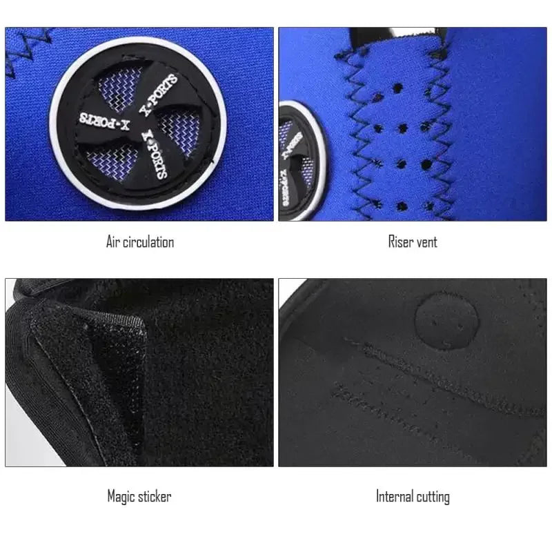 Winter Fleece Thermal Windproof Ski Mask Neck Guard Scarf for Cycling Running and Outdoor Activities Keep Warm and Comfortable