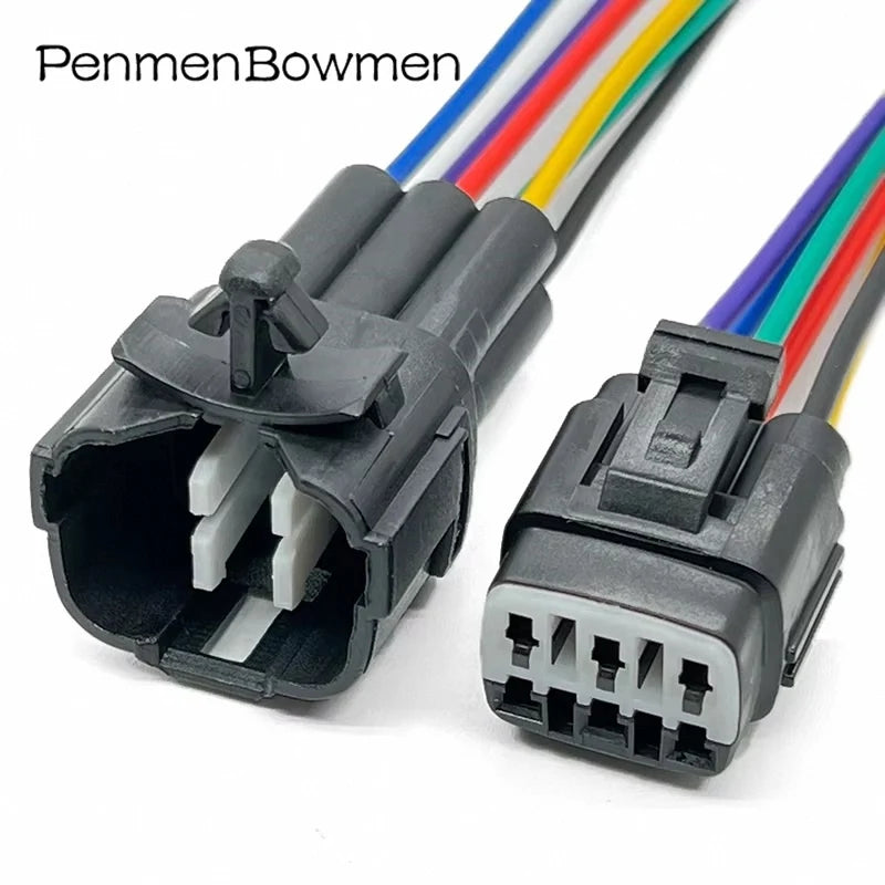1 Set 6 Pin Car Throttle Pedal Electrical Connector Wire Harness Plug 6188-0209 90980-1128 6188-0209