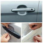 4Pcs Car Door Handle Invisible Film Scratch Decal Car Sticker Universal Car Handle Protection Film Styling Exterior Accessories