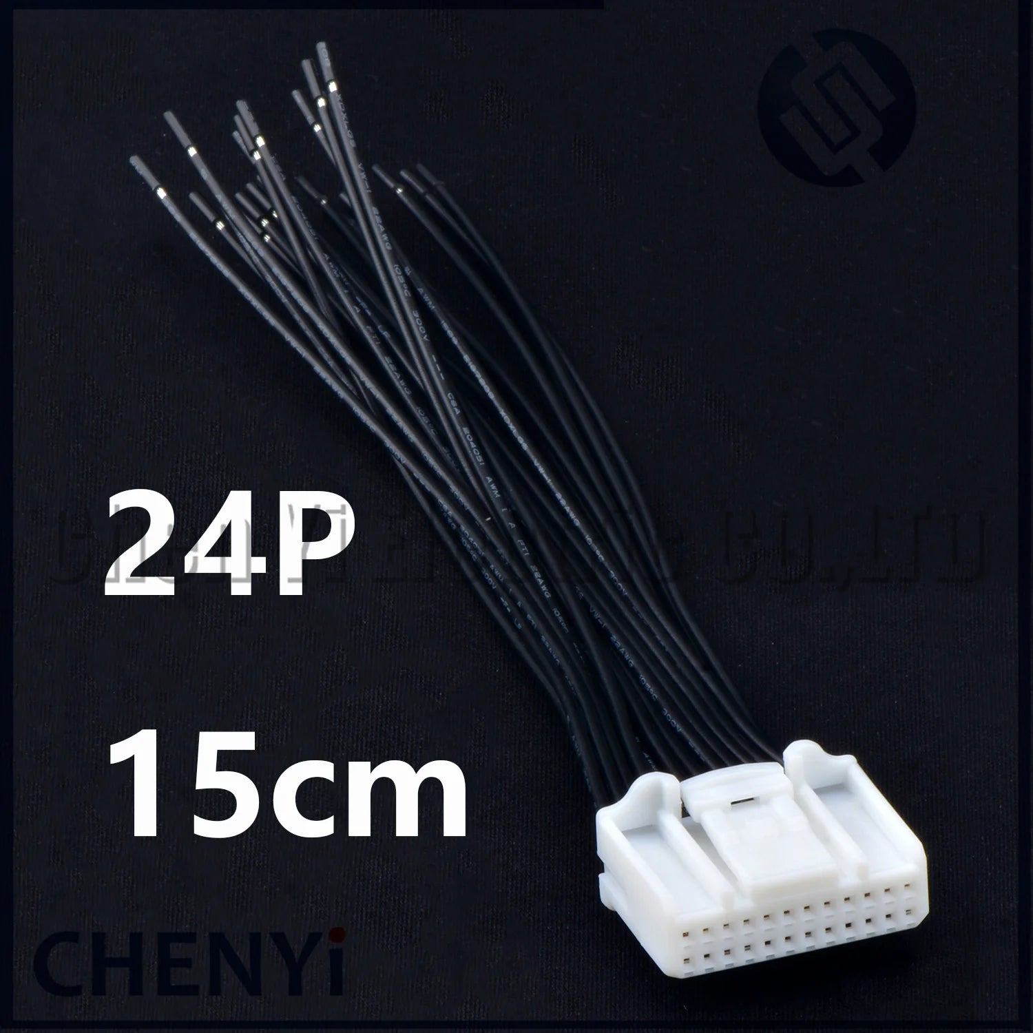 24 Pin Automotive Audio Navigation host Connector Socket Wire harness Plug 1473413-1 1376103-1 1318917-1 For Toyota Nissan Buick