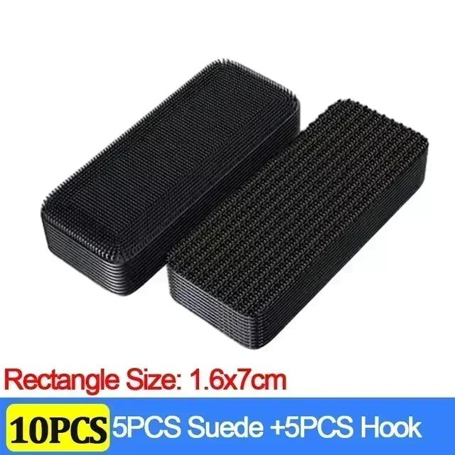 100/2pcs Carpet Fixing Stickers Double High Adhesive Car Fixed Patches Non-slip Mat Home Floor Foot Mats Non-slip Grip Tapes Ama