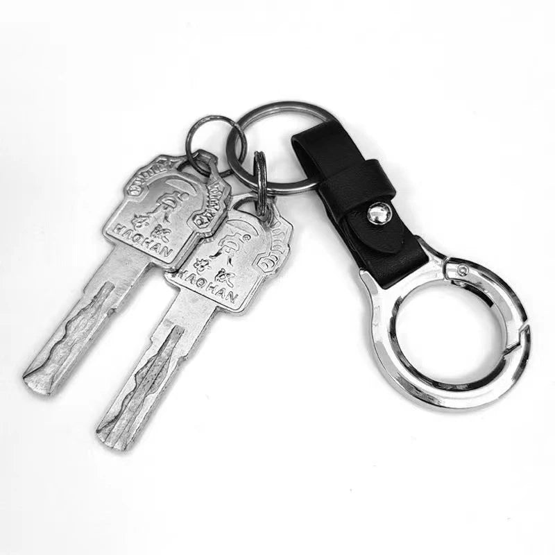 Car Key Chain Pendant Men And Women Personality Creative High-end Simple Waist Hanging Car Chain Ring Pendant Anti-scratch Wear