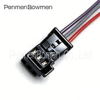 1 Set 3 Pin Car Stereo Speaker Tweeter Light Treble Electrical Cable Connectors Wire Harness Plug for BMW 1-968700-1 1C0973119B