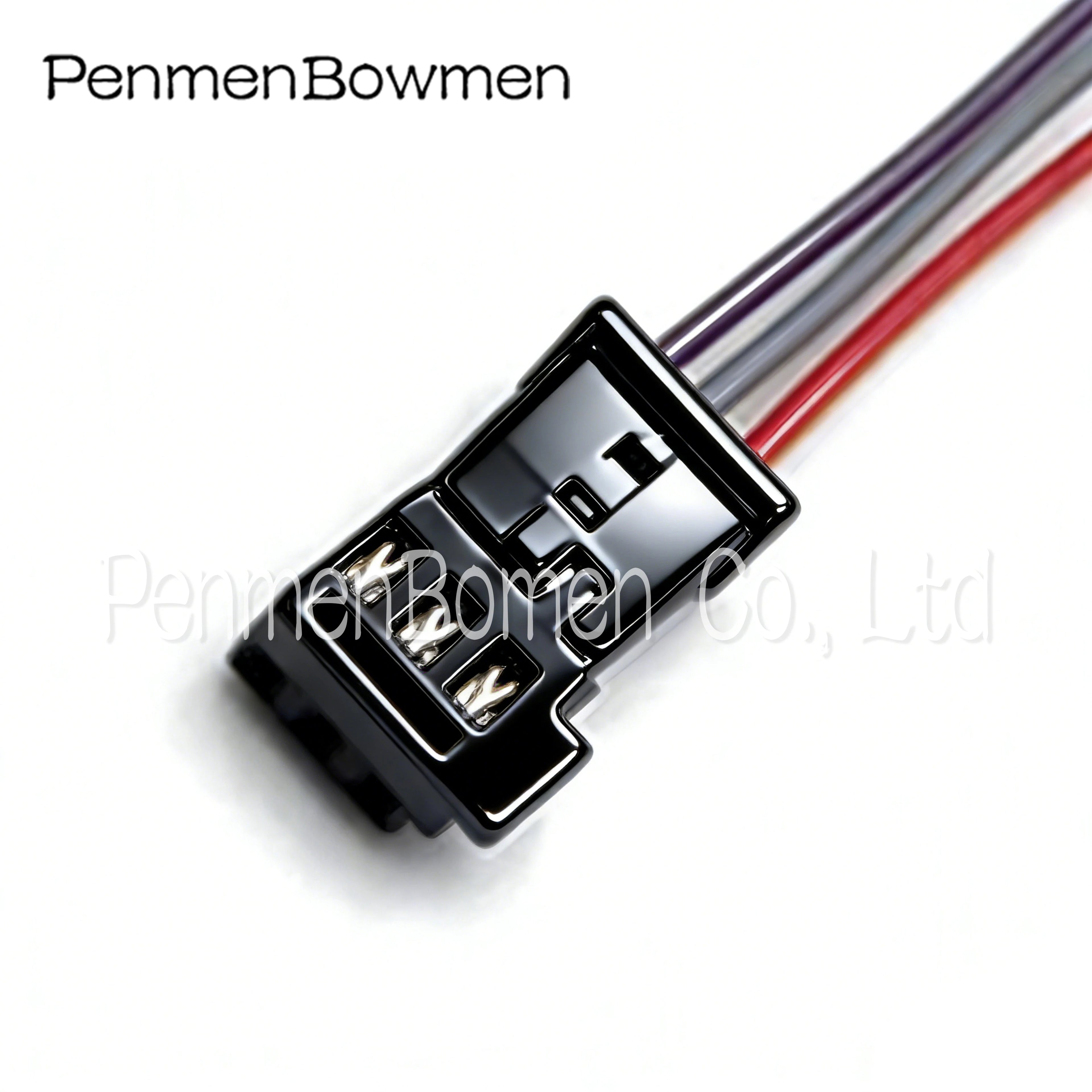 1 Set 3 Pin Car Stereo Speaker Tweeter Light Treble Electrical Cable Connectors Wire Harness Plug for BMW 1-968700-1 1C0973119B