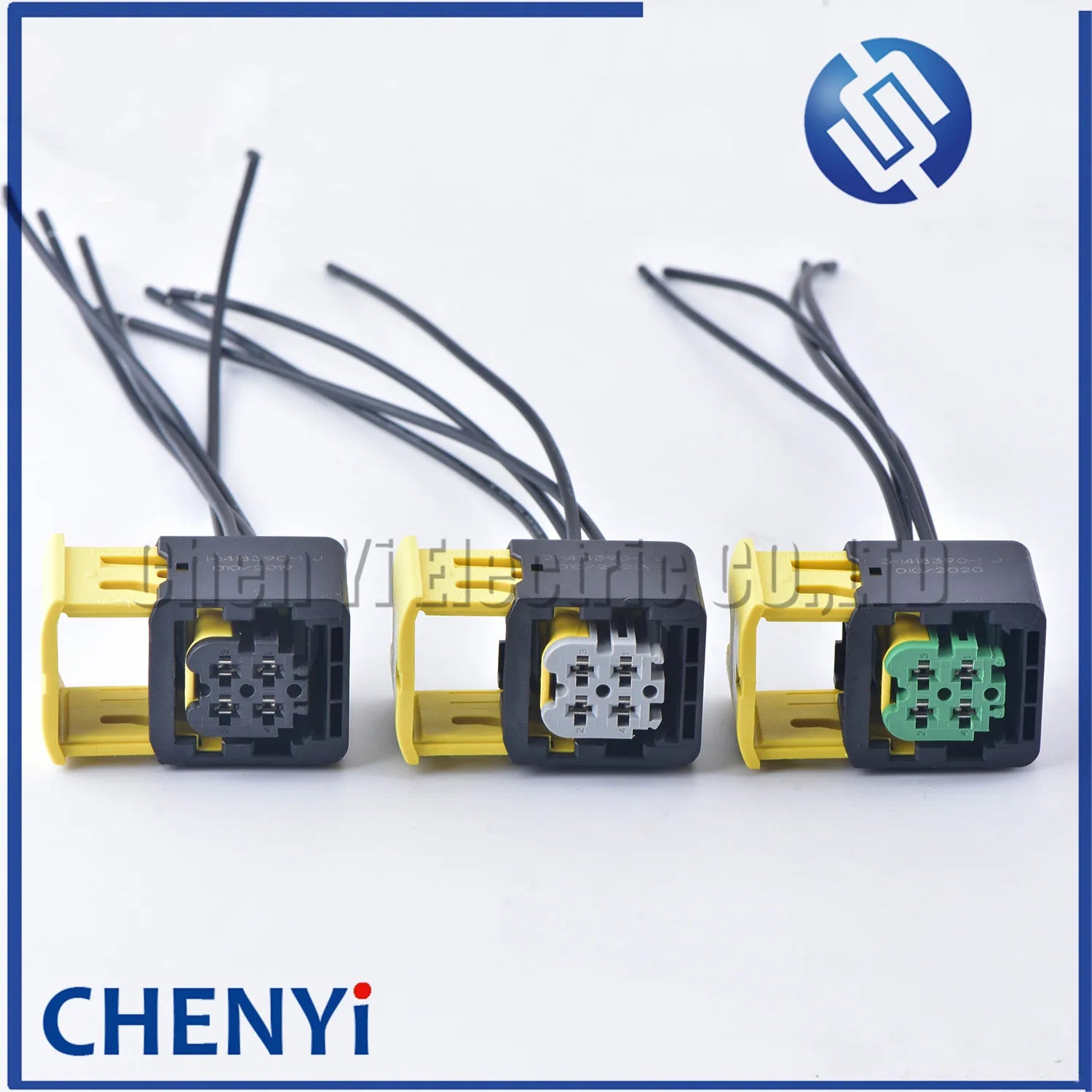 4 Pin New Energy Connector Harness Plug Nitrogen oxygen sensor plug 1-1418390-1 2-1418390-1 3-1418390-1 4-1418390-1 15cm wires