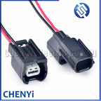 2 Pin back-up lamp plug small lights fog lamps Front ABS Wheel Speed Sensor connector Pigtail 7283-2090-30 for Honda Infiniti