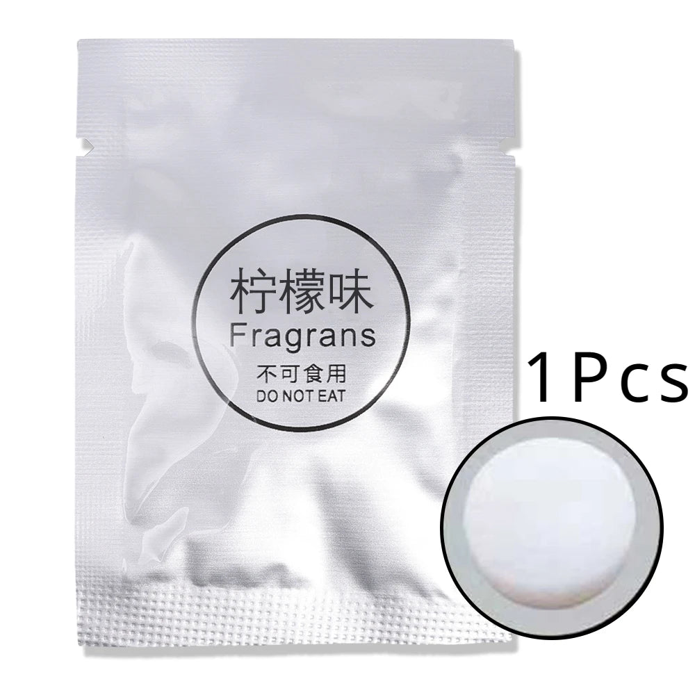 Car Air Fresheners Refills Lemon Peach Auto Air Vent Clip Replacement Set Pads Solid Fragrance Scent Air Freshener Refill Tablet