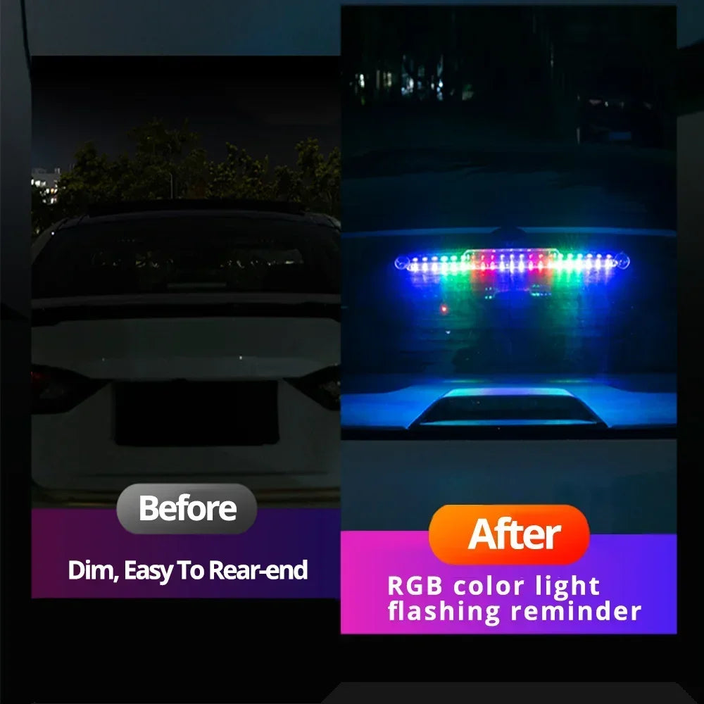 LED Strobe Police Lights Anti Collision Light For Auto Emergency Grill Warning Lamp 21led Windshield Bar Traffic Car Amagi