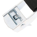Buckle Tie-Down Belt Cargo Lashing Straps For Car Motorcycle Bike With Metal Buckle Tow Rope Strong Ratchet Belt For Luggage Bag