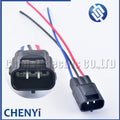 3 Pin Automobile waterproof connector car Engine Crankshaft Position Sensor plug 7283-4535-30 90980-16238 for Jeep Chrysler
