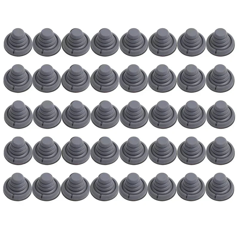 Car Door Anti-Collision Silicone Pads Sound Insulation Gasket Auto Soundproof Shockproof Sealing Rubber Pad Door Edge Sticker