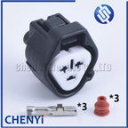 3 Pin Auto connectorTurn signal fog light headlight height adjustment motor Plug 6189-0179 90980-11016 For Toyota Honda Subaru