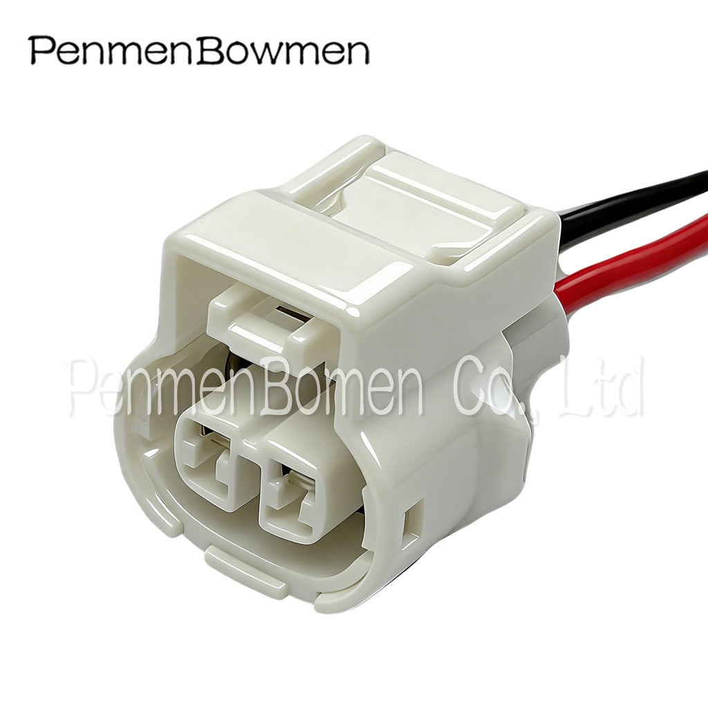 1 Set 2 Pin Auto Wiper Spray Motor Distributor Socket Electrical Connectors Female Wire Harness Plug for Toyota 90980-11250