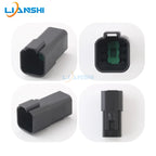 DT06-6S DT04-6P Deutsch waterproof connector Automotive day running lights modified wiring harness plug LED spot light connector