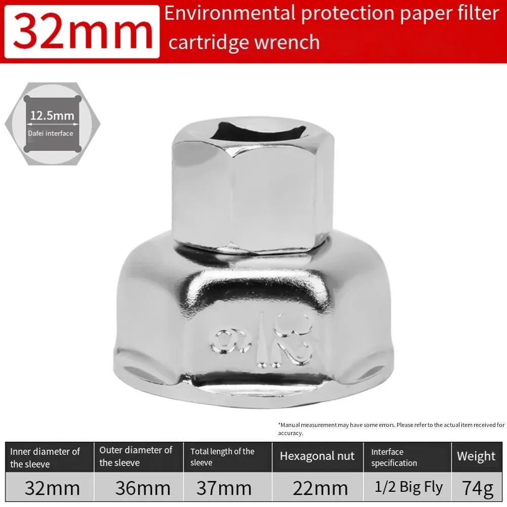 1 Pc Wrench Auto  Tool End Cap Oil Filter Wrench Cap Auto  Hand Tools Remover Tool  Replacement Car Accessories