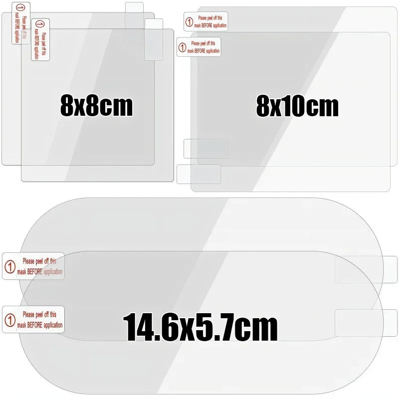 Car Electrostatic Sticker Auto Transparent Seamless Windshield Double-sided Stickers Paste Film for Car DVR Holder Bracket Hook