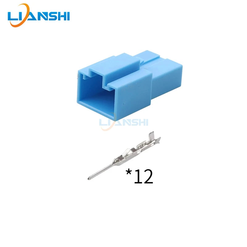 Suitable for Volkswagen 12-core Bluetooth reflection plug MIB audio reversing video plug 1564491-1 8X0035447