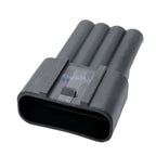 25 Sets 4 Pin Automotive Sealed Female Male Wire Connector 7283-7449 for 90980-11885 Ignition Coil Plug Pigtail