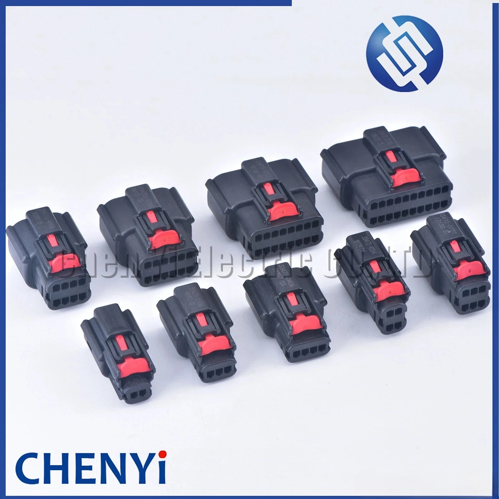 2 3 4 6 8 12 16 20 Pin Car Waterproof Connector Tail Lamp Headlight Light Socket Plug 33471-0301 For Ford BUICK Chevy cadillac