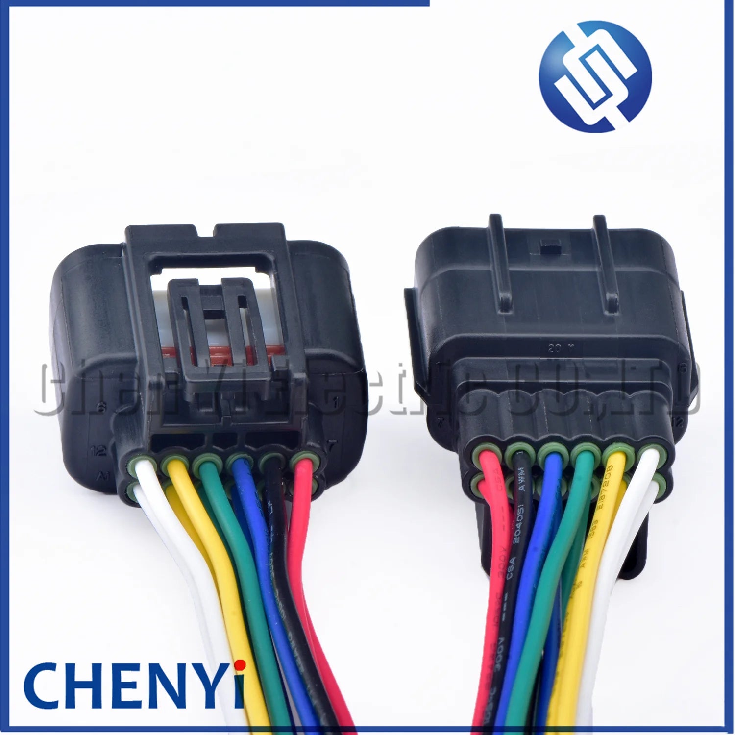 12 Pin Auto Waterproof connector Front and rear bumper radar Harness Plug 7283-4038-30 7282-4038-30 For Honda Civic Elison