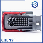 29 Pin Female Car ECU Connector Black Waterproof Wiring Plug 2-1823402-1 2-1823403-1 1823404-1 With Pins