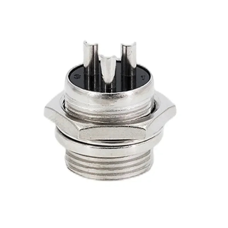 GX12 GX16 GX20 Waterproof Aviation Connector 2 3 4 5 6 7 8 9 10 12 15Pin M/F, 5/10/20 Sets for Industrial Machinery Panel Wiring